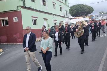 Concentración motera, paella, misa y procesión en Caserones Altos/TA.