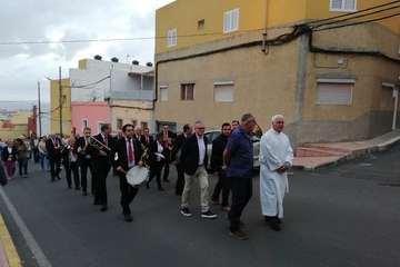 Concentración motera, paella, misa y procesión en Caserones Altos/TA.