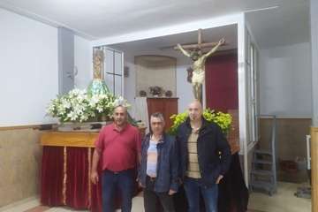 Concentración motera, paella, misa y procesión en Caserones Altos/TA.