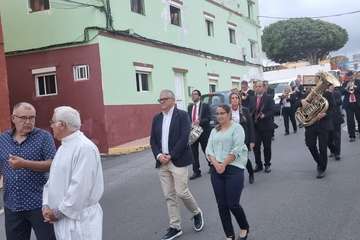 Concentración motera, paella, misa y procesión en Caserones Altos/TA.