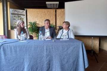 Telde homenajea a la quesera María Luisa Mayor en el Día de la Mujer Rural/TA y Antonio Alí.