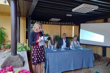 Telde homenajea a la quesera María Luisa Mayor en el Día de la Mujer Rural/TA y Antonio Alí.