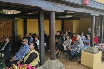 Telde homenajea a la quesera María Luisa Mayor en el Día de la Mujer Rural/TA y Antonio Alí.