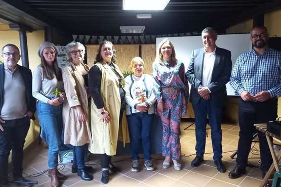 Telde homenajea a la quesera María Luisa Mayor en el Día de la Mujer Rural/TA y Antonio Alí.