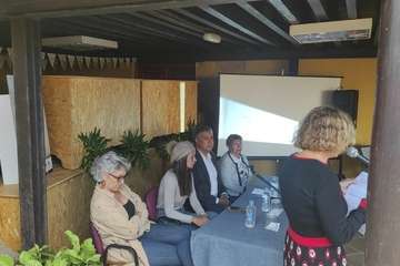 Telde homenajea a la quesera María Luisa Mayor en el Día de la Mujer Rural/TA y Antonio Alí.