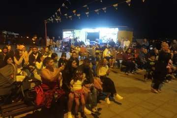 Caserones Altos vibra con un espectáculo musical de sus propios vecinos/TA.