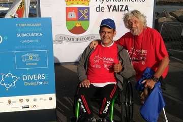Los teldenses Ernesto Collado y su hija Lara logran cinco medallas en el primer concurso de fotografía submarina inclusiva de Europa/TA.