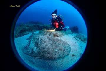 Los teldenses Ernesto Collado y su hija Lara logran cinco medallas en el primer concurso de fotografía submarina inclusiva de Europa/TA.