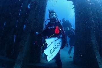 Los teldenses Ernesto Collado y su hija Lara logran cinco medallas en el primer concurso de fotografía submarina inclusiva de Europa/TA.