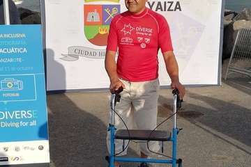 Los teldenses Ernesto Collado y su hija Lara logran cinco medallas en el primer concurso de fotografía submarina inclusiva de Europa/TA.
