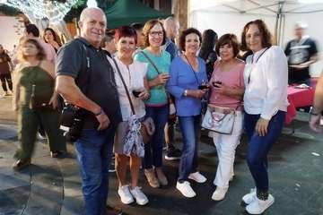 Ambientazo en San Juan con la Feria de Tapas y Vinos/Francisco Javier Santana y Antonio Alí.