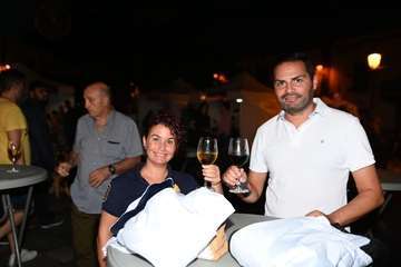 Ambientazo en San Juan con la Feria de Tapas y Vinos/Francisco Javier Santana y Antonio Alí.