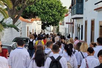El casco viejo de Telde vive un sábado de rutas interpretadas/TA.