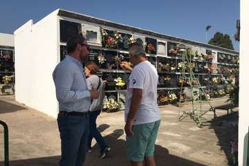 Gran afluencia a los cementerios de Telde en la festividad de Todos los Santos/TA.