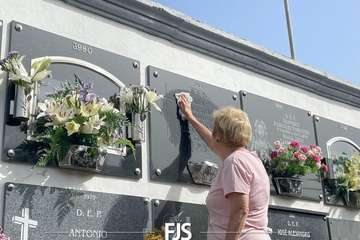 Gran afluencia a los cementerios de Telde en la festividad de Todos los Santos/TA.