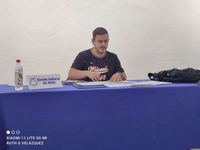 Jazael Quevedo durante la rueda de prensa de este miércoles/TA.