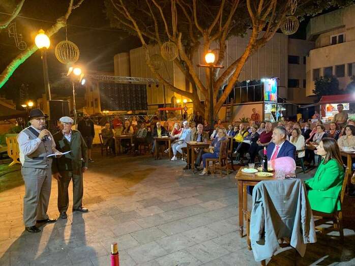  Alberto Alejandro Benítez durante la lectura del pregón/TA.