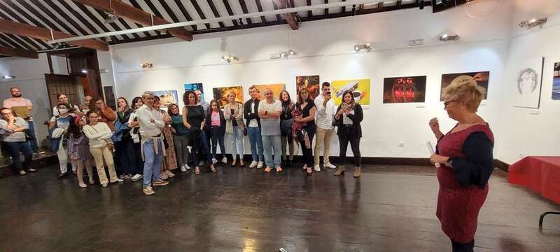La exposición se inauguró anoche en la sede del Círculo Cultural de Telde/Jesús Ruiz Mesa.
