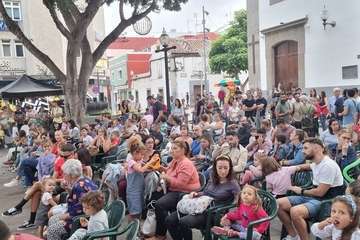 Muestra del silbo canario en la plaza de Los Llanos de Telde y proyección de documental en El Circulo Cultural/TA.