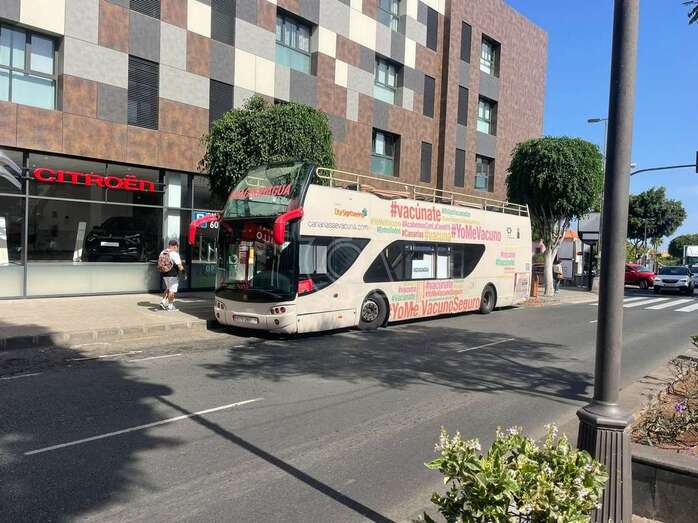 Vacuguagua en Telde, en la Avenida del Cabildo/TA.