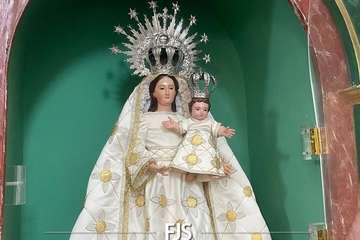 Los Llanos acicala a su santo y compatrona de cara a su día grande/Francisco Javier Santana.