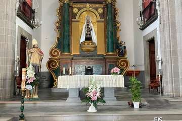 Los Llanos acicala a su santo y compatrona de cara a su día grande/Francisco Javier Santana.