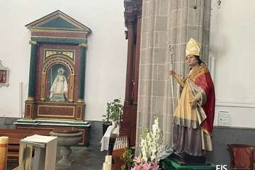 Los Llanos acicala a su santo y compatrona de cara a su día grande/Francisco Javier Santana.