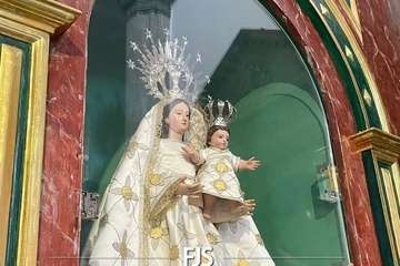 Los Llanos acicala a su santo y compatrona de cara a su día grande/Francisco Javier Santana.