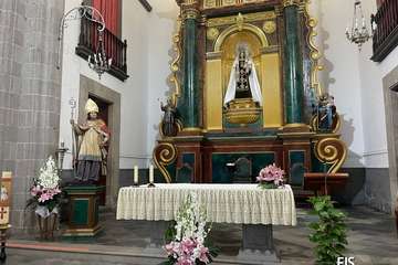 Los Llanos acicala a su santo y compatrona de cara a su día grande/Francisco Javier Santana.