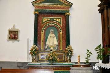 San Gregorio aguarda en el templo para salir en procesión por las calles de Telde/FJS Fotografía.