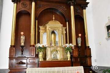 San Gregorio aguarda en el templo para salir en procesión por las calles de Telde/FJS Fotografía.