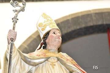 San Gregorio aguarda en el templo para salir en procesión por las calles de Telde/FJS Fotografía.