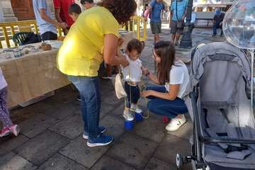 Buen ambiente en Los Llanos de Telde en el día grande del compatrono de la ciudad/TA.