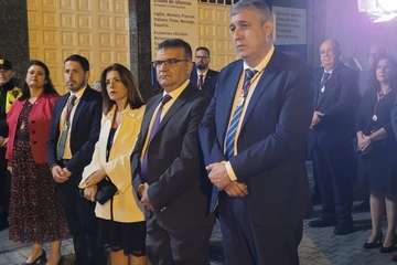 Telde implora a su compatrono lluvias beneficiosas para los campos/FJS Fotografía, Jesús Ruiz Mesa e Ildefonso Rodríguez.