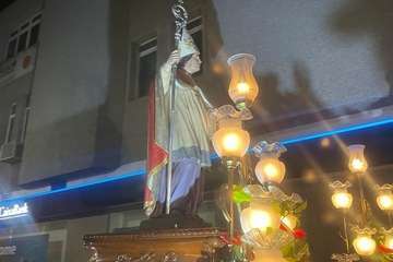 Telde implora a su compatrono lluvias beneficiosas para los campos/FJS Fotografía, Jesús Ruiz Mesa e Ildefonso Rodríguez.