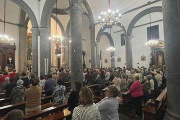 Telde implora a su compatrono lluvias beneficiosas para los campos/FJS Fotografía, Jesús Ruiz Mesa e Ildefonso Rodríguez.