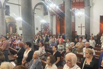 Telde implora a su compatrono lluvias beneficiosas para los campos/FJS Fotografía, Jesús Ruiz Mesa e Ildefonso Rodríguez.