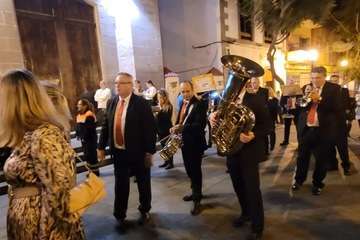 Telde implora a su compatrono lluvias beneficiosas para los campos/FJS Fotografía, Jesús Ruiz Mesa e Ildefonso Rodríguez.