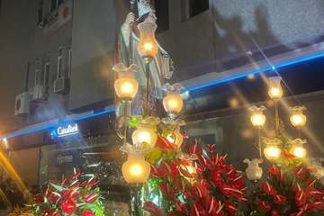 Telde implora a su compatrono lluvias beneficiosas para los campos/FJS Fotografía, Jesús Ruiz Mesa e Ildefonso Rodríguez.