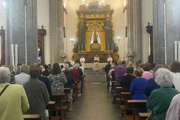 Telde implora a su compatrono lluvias beneficiosas para los campos/FJS Fotografía, Jesús Ruiz Mesa e Ildefonso Rodríguez.