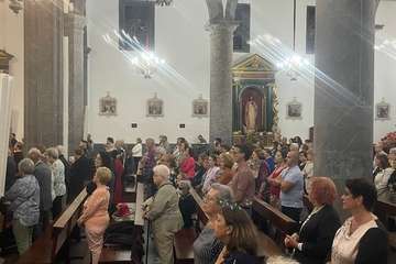 Telde implora a su compatrono lluvias beneficiosas para los campos/FJS Fotografía, Jesús Ruiz Mesa e Ildefonso Rodríguez.