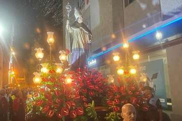 Telde implora a su compatrono lluvias beneficiosas para los campos/FJS Fotografía, Jesús Ruiz Mesa e Ildefonso Rodríguez.