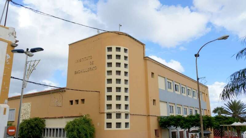 Sede del antiguo Instituto Laboral de Telde/Jesús Ruiz Mesa.