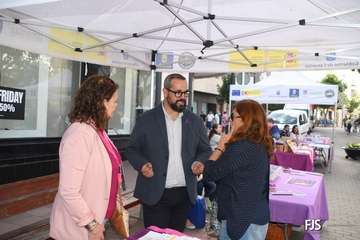Acto central y lectura del manifiesto por el 25-N/FJS Fotografía y Antonio Alí.