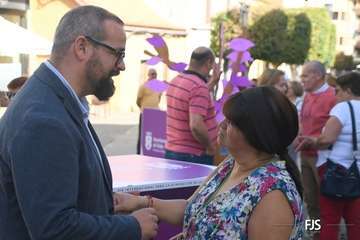 Acto central y lectura del manifiesto por el 25-N/FJS Fotografía y Antonio Alí.