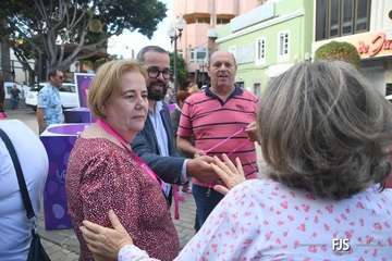 Acto central y lectura del manifiesto por el 25-N/FJS Fotografía y Antonio Alí.