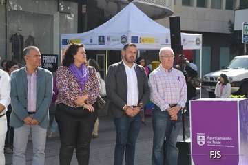 Acto central y lectura del manifiesto por el 25-N/FJS Fotografía y Antonio Alí.