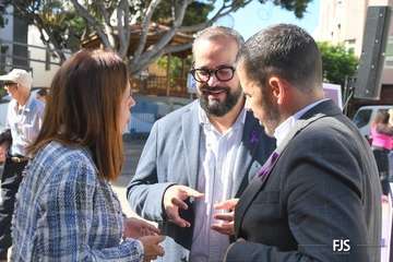 Acto central y lectura del manifiesto por el 25-N/FJS Fotografía y Antonio Alí.