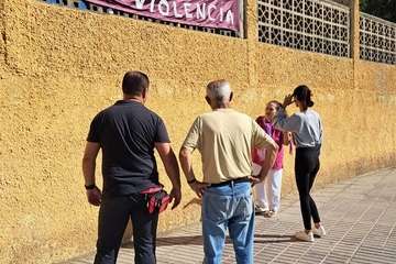  La Garita y Lomo Magullo visibilizan su repulsa a la violencia machista/TA.