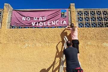  La Garita y Lomo Magullo visibilizan su repulsa a la violencia machista/TA.